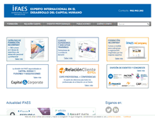 Tablet Screenshot of ifaes.com